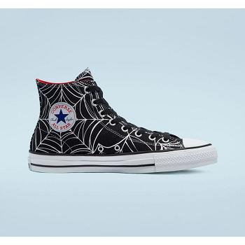 Converse Cons Ctas Pro Hi Cierne / Biele - Damske Vysoké Tenisky